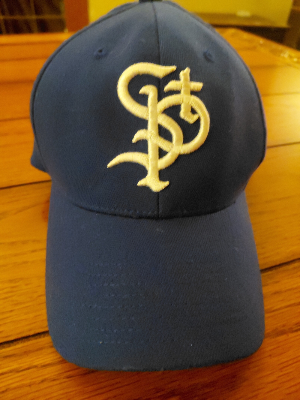 Zephyr Royal Blue Cap with White Embroidered Logo